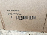 Inca riad white glans wandtegel 6,5x20 cm 4,4 m² - afbeelding 6 van  7