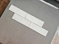 Inca riad white glans wandtegel 6,5x20 cm 4,4 m² - afbeelding 4 van  7