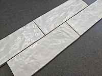 Inca riad white glans wandtegel 6,5x20 cm 4,4 m² - afbeelding 1 van  7