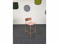 Inclass - lea - hoge designbarstoel - barkruk (4x) - afbeelding 7 van  11
