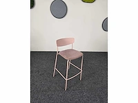 Inclass - lea - hoge designbarstoel - barkruk (4x) - afbeelding 8 van  11