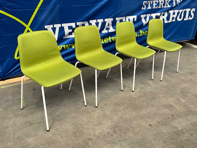 Inclass design bijzetstoel (4x) - afbeelding 1 van  9