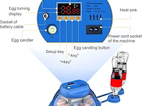 Incubator 8 eieren - afbeelding 4 van  4