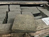 Ind basalt sirocco partij natuursteen klinkers - afbeelding 1 van  4