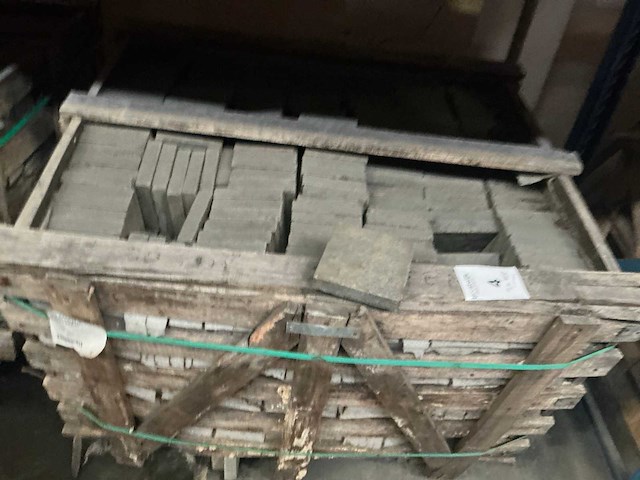 Ind basalt sirocco partij natuursteen klinkers - afbeelding 3 van  4