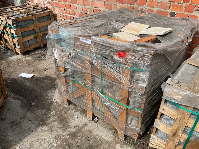 Ind mint natural natuursteen tuintegels ca. 22,6m2 - afbeelding 2 van  3