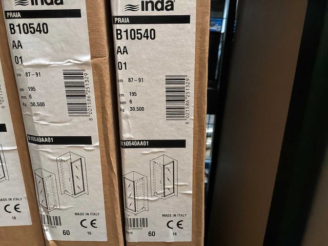 Inda douchewand - afbeelding 1 van  3