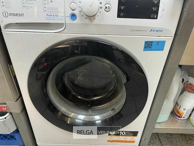 Indesit wasmachine inox - afbeelding 6 van  7