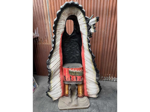 Indiaas harsbeeld zonder gezicht 2 meter - andere woonaccessoires - afbeelding 7 van  8