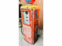 Indian gasoline fuel pump american patina original - afbeelding 2 van  6
