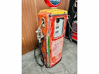 Indian gasoline fuel pump american patina original - afbeelding 3 van  6
