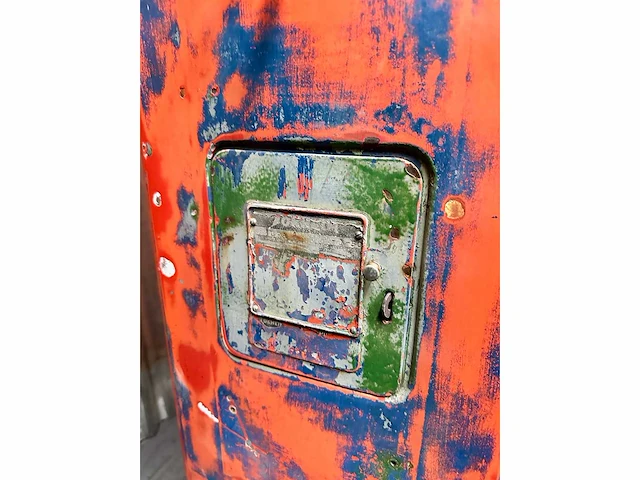 Indian gasoline fuel pump american patina original - afbeelding 5 van  6