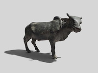 Indian nandi statue - afbeelding 4 van  9