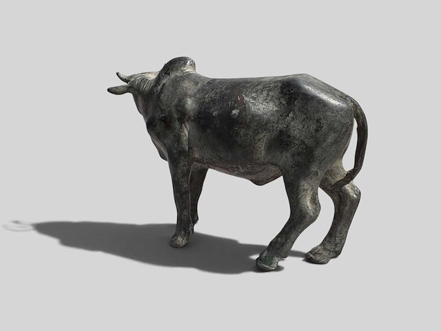 Indian nandi statue - afbeelding 6 van  9