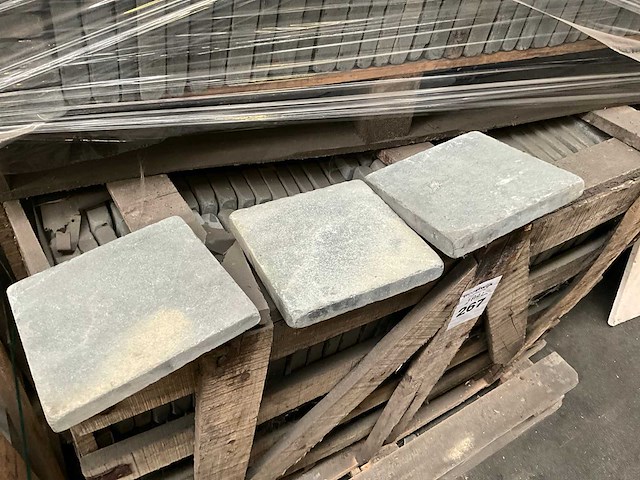 Indisch zwart natuursteen tuintegel - afbeelding 1 van  4