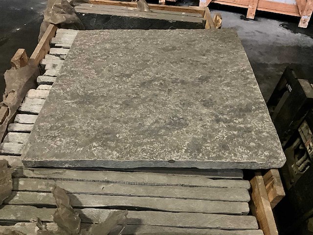 Indisch zwart verouderd partij natuursteen tegels - afbeelding 1 van  3