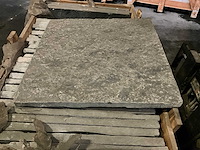 Indisch zwart verouderd partij natuursteen tegels - afbeelding 1 van  3