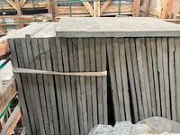 Indisch zwart verzoet natuursteen tuintegel - afbeelding 3 van  4