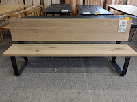 Indoor eik zitbank - afbeelding 1 van  8