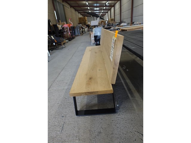 Indoor eik zitbank - afbeelding 6 van  8