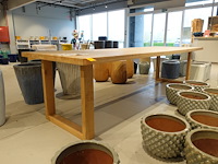 Indoor massief eiken tafel - afbeelding 3 van  5