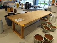Indoor massief eiken tafel - afbeelding 4 van  5