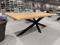 Indoor massief eiken tafel - afbeelding 2 van  6