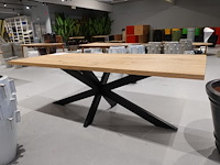 Indoor massief eiken tafel - afbeelding 3 van  6