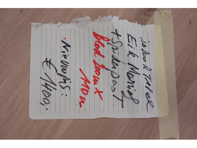 Indoor tafek "eik massief" - afbeelding 4 van  4