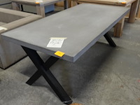 Indoor tafel beton-look - afbeelding 2 van  6