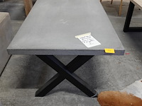 Indoor tafel beton-look - afbeelding 3 van  6