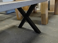 Indoor tafel beton-look - afbeelding 5 van  6