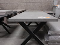 Indoor tafel betonlook - afbeelding 2 van  3