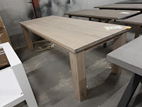 Indoor tafel "eik massief" - afbeelding 2 van  3