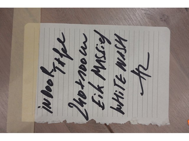 Indoor tafel "eik massief" - afbeelding 3 van  3