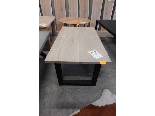 Indoor tafel eik - afbeelding 3 van  6