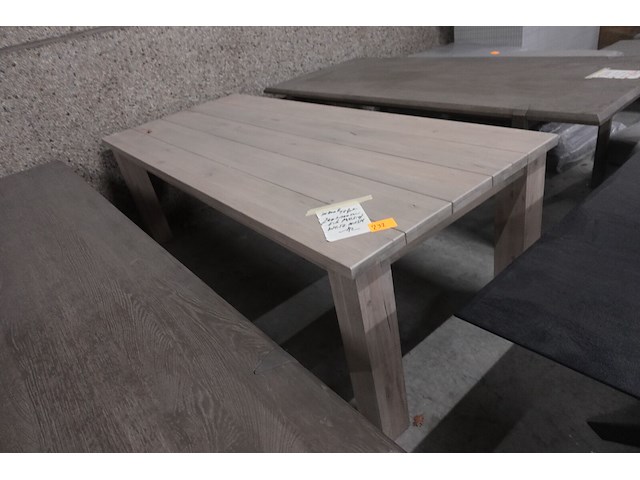 Indoor tafel eik - afbeelding 1 van  2