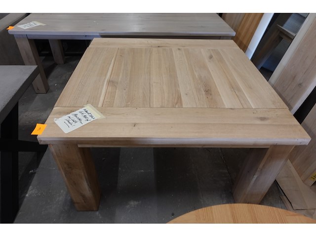 Indoor tafel massief eik - afbeelding 4 van  5