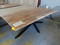 Indoor tafel oude teak - afbeelding 1 van  5