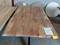 Indoor tafel oude teak - afbeelding 2 van  5