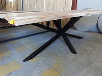 Indoor tafel oude teak - afbeelding 3 van  5