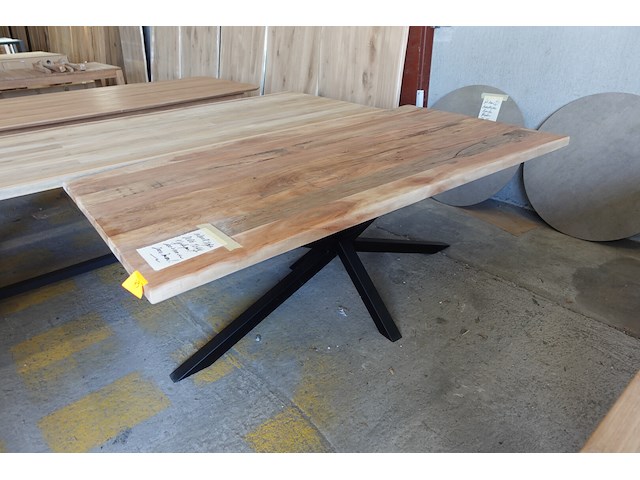 Indoor tafel oude teak - afbeelding 4 van  5