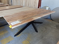Indoor tafel oude teak - afbeelding 4 van  5