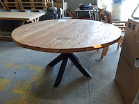 Indoor tafel oude teak - afbeelding 1 van  5