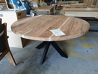 Indoor tafel oude teak - afbeelding 2 van  5
