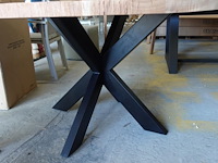 Indoor tafel oude teak - afbeelding 3 van  5