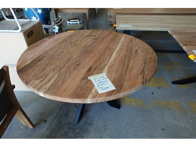 Indoor tafel oude teak - afbeelding 4 van  5