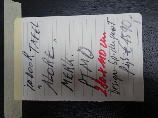 Indoor tafel ptmd - afbeelding 5 van  5