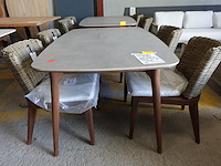 Indoor/outdoor tafel + 4x stoel - afbeelding 2 van  8