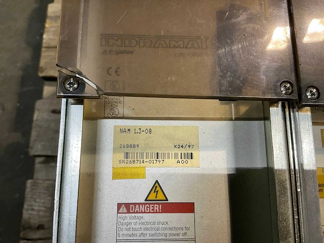 Indramat mod13/1x0019 servo controller (2x) - afbeelding 4 van  5